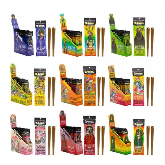 G-Rollz Pre-Rolled Hemp Cones - Various Flavours