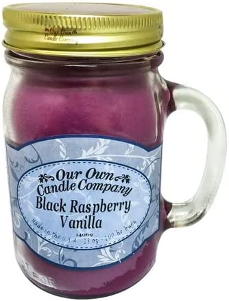 Black Raspberry & Vanilla Large Mason