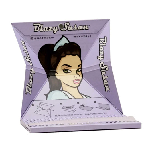 Blazy Susan Purple Deluxe Rolling Kit | Kingsize Slim