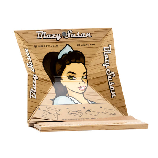 Blazy Susan Unbleached Deluxe Rolling Kit | Kingsize Slim