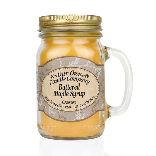 Buttered Maple Syrup Large Mason