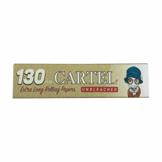 Cartel Extra Long 130mm Unbleached Papers With Tips