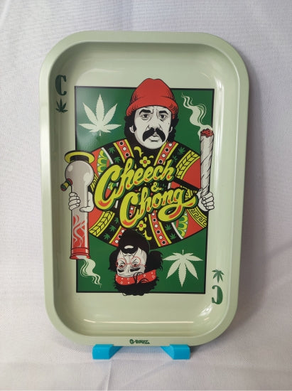 G-Rollz Cheech & Chong 'Playing Card' Style Metal Rolling Tray