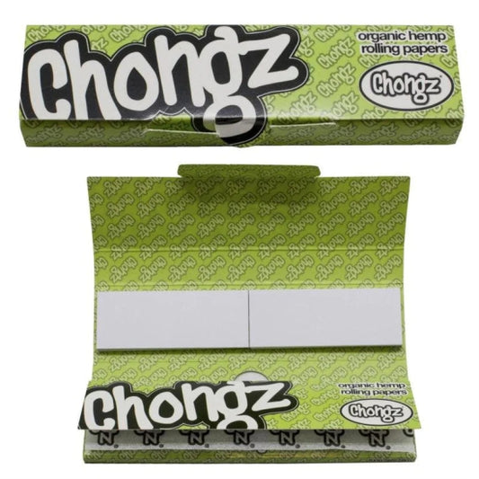 Chongz Organic Hemp Kingsize Papers With Tips