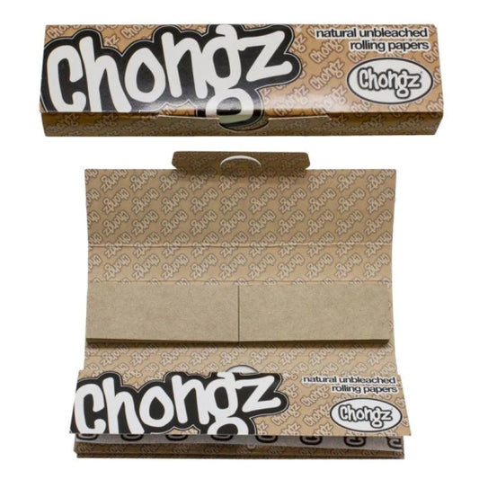 Chongz Unbleached Kingsize Papers With Tips