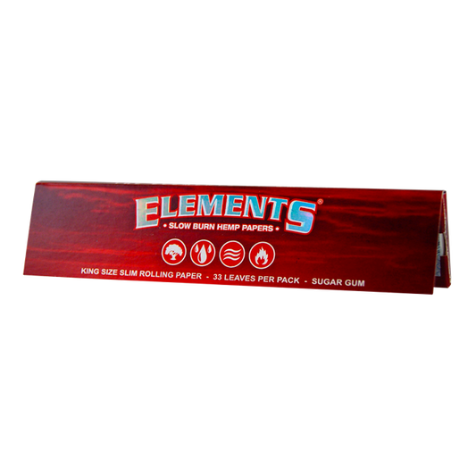 Elements Slow Burn Hemp Papers Kingsize Slim