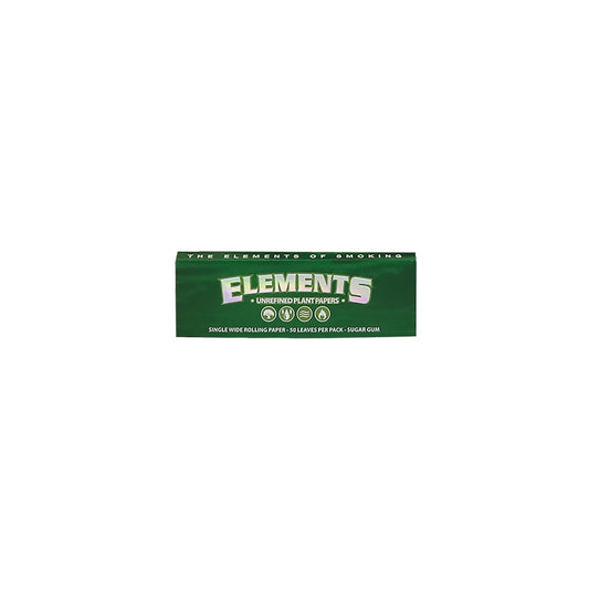 Elements Unrefined Plant Papers Single Wide