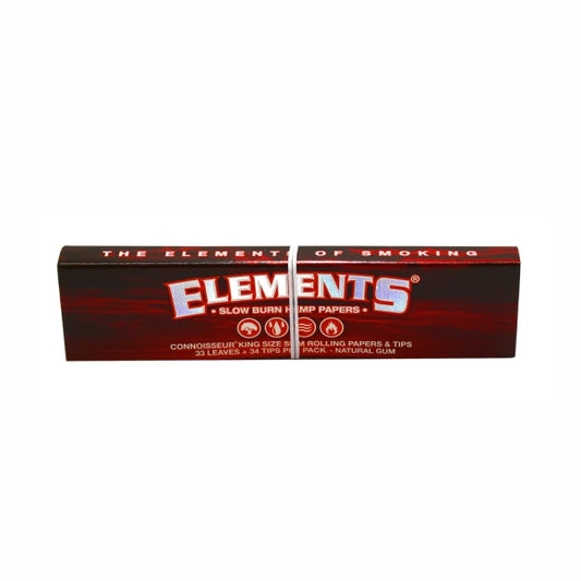 Elements Slow Burn Hemp Papers Kingsize Slim Connoisseur