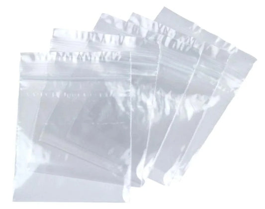 Grip Seal Bags - Packs of 100 - Multiple Sizes