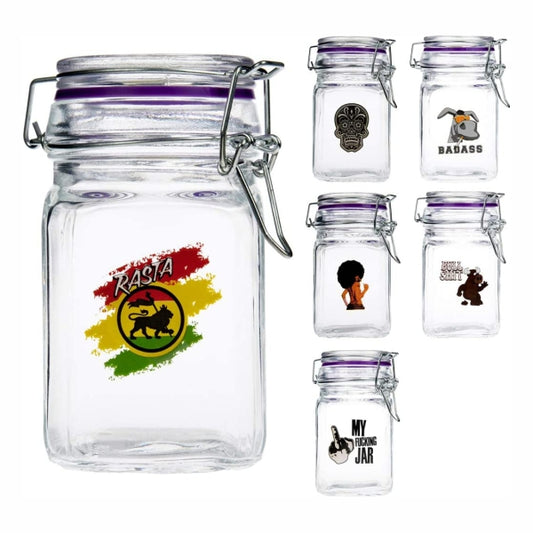 Juicy Jay's Swing Latch Glass Jars