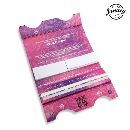 Lunacy Kingsize Papers With Magnetic Tray And Tips