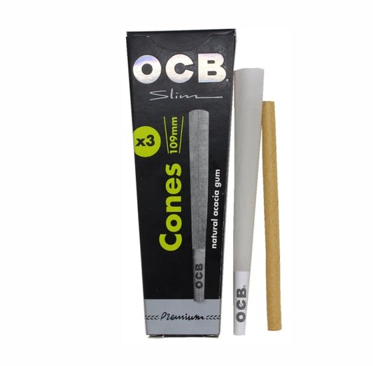 OCB Premium Slim Cones 3 Pack