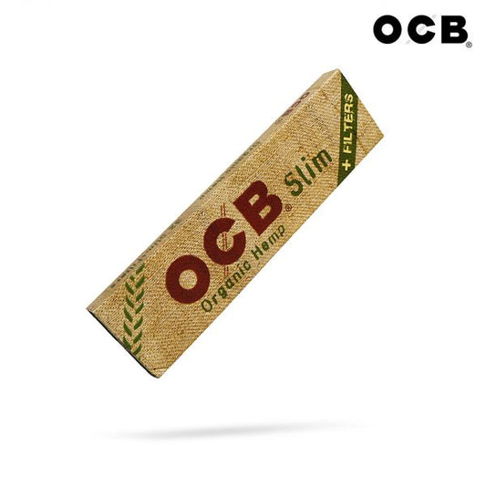 OCB Slim Organic Hemp Kingsize Papers With Tips