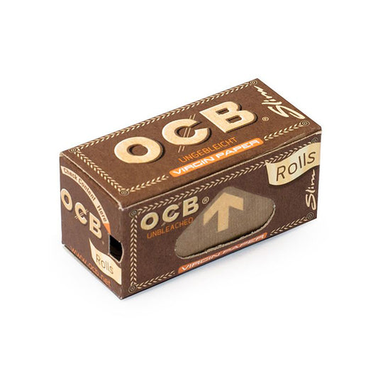 OCB Virgin Unbleached Slim Rolls