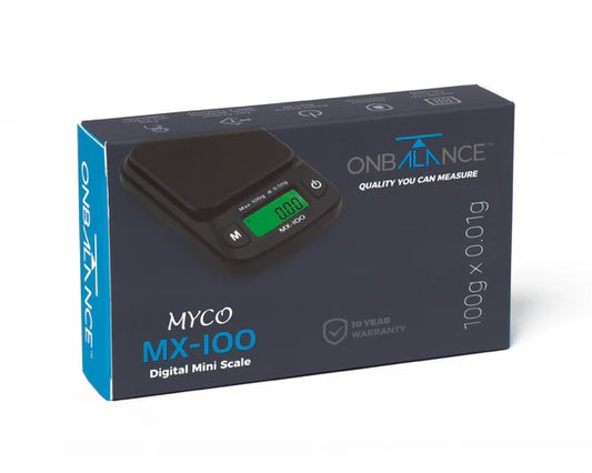 OnBalance Myco MX-100 Digital Mini Scale 100g x 0.01g