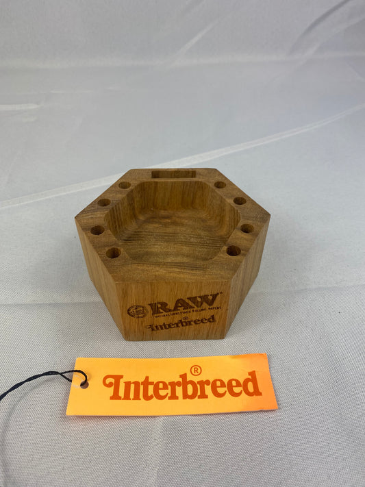 RAW x Interbreed Chilling Wooden Ashtray