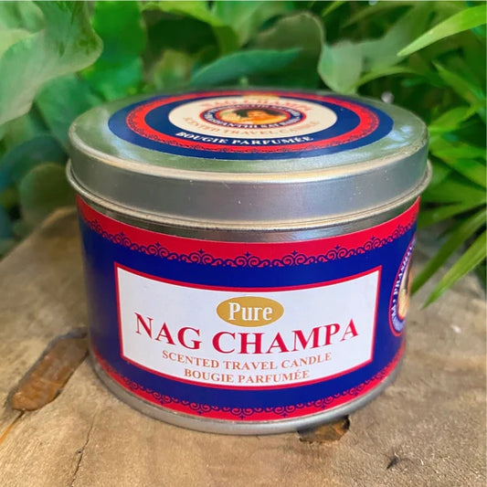 Pure Nag Champa Scented Candle