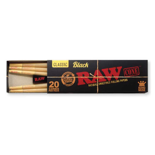 RAW Black Cones Kingsize - 20 pack