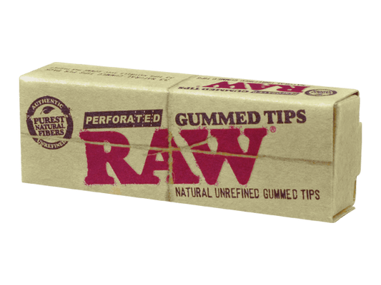 RAW Perforated Gummed Tips