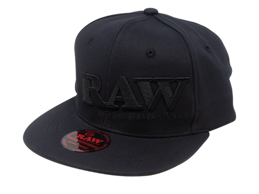 RAW Black on Black Baseball Cap