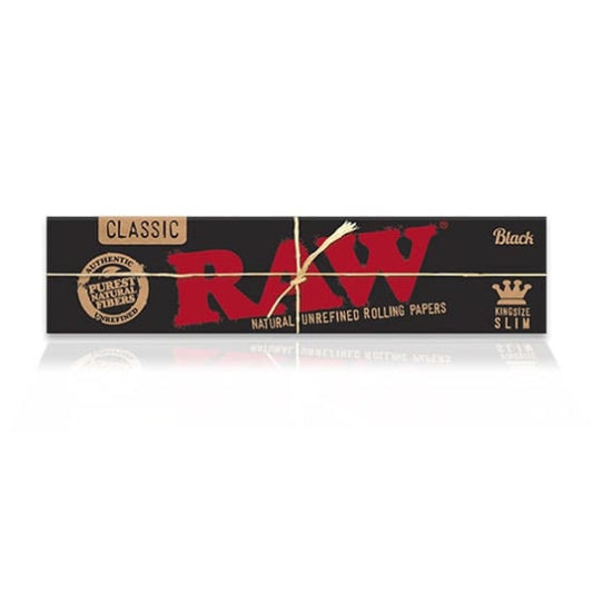 RAW Black Kingsize Slim Papers