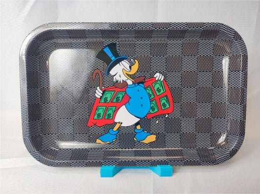 'Scrooge McDuck' Style Metal Rolling Tray