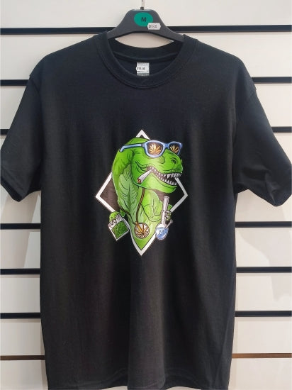 'Stoned Dino' Short Sleeve T-Shirt