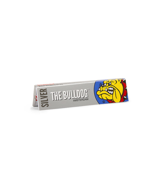 The Bulldog Silver Papers Kingsize Slim With Tips