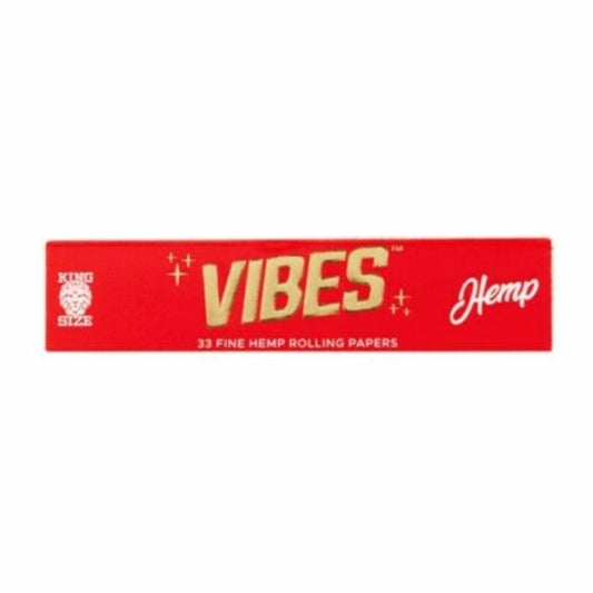 Vibes Kingsize Slim Hemp Papers