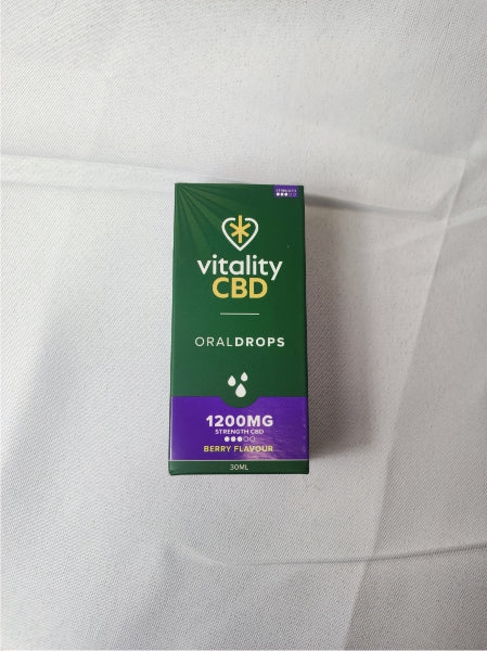 Vitality CBD Oil Drops & Spray - Berry Flavour