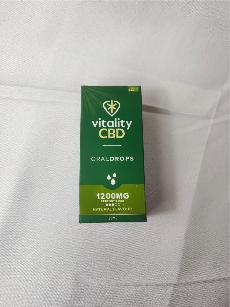 Vitality CBD Oil Drops & Spray - Natural Flavour