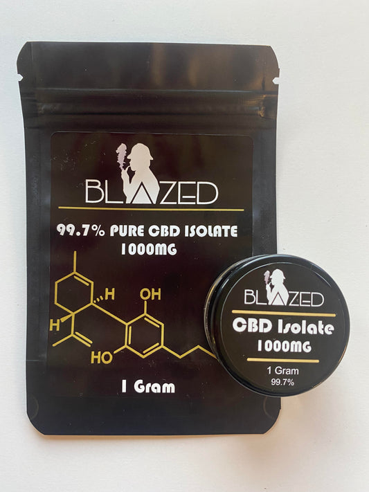 Blazed 99.7% Pure CBD Isolate 1 Gram