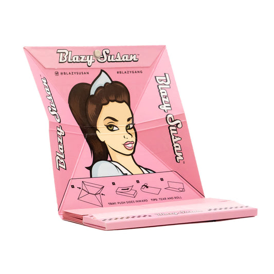 Blazy Susan Pink Deluxe Rolling Kit | Kingsize Slim