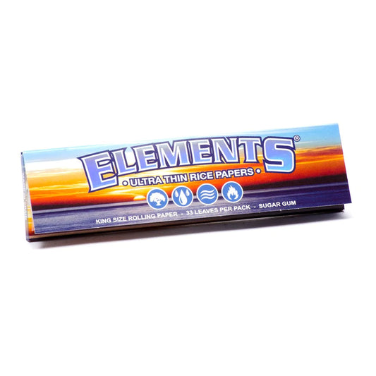 Elements Rice Paper Kingsize Slim