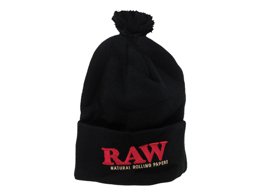 RAW X Rolling Papers Pompom Hats